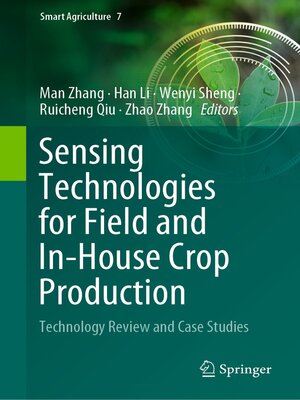cover image of Sensing Technologies for Field and In-House Crop Production